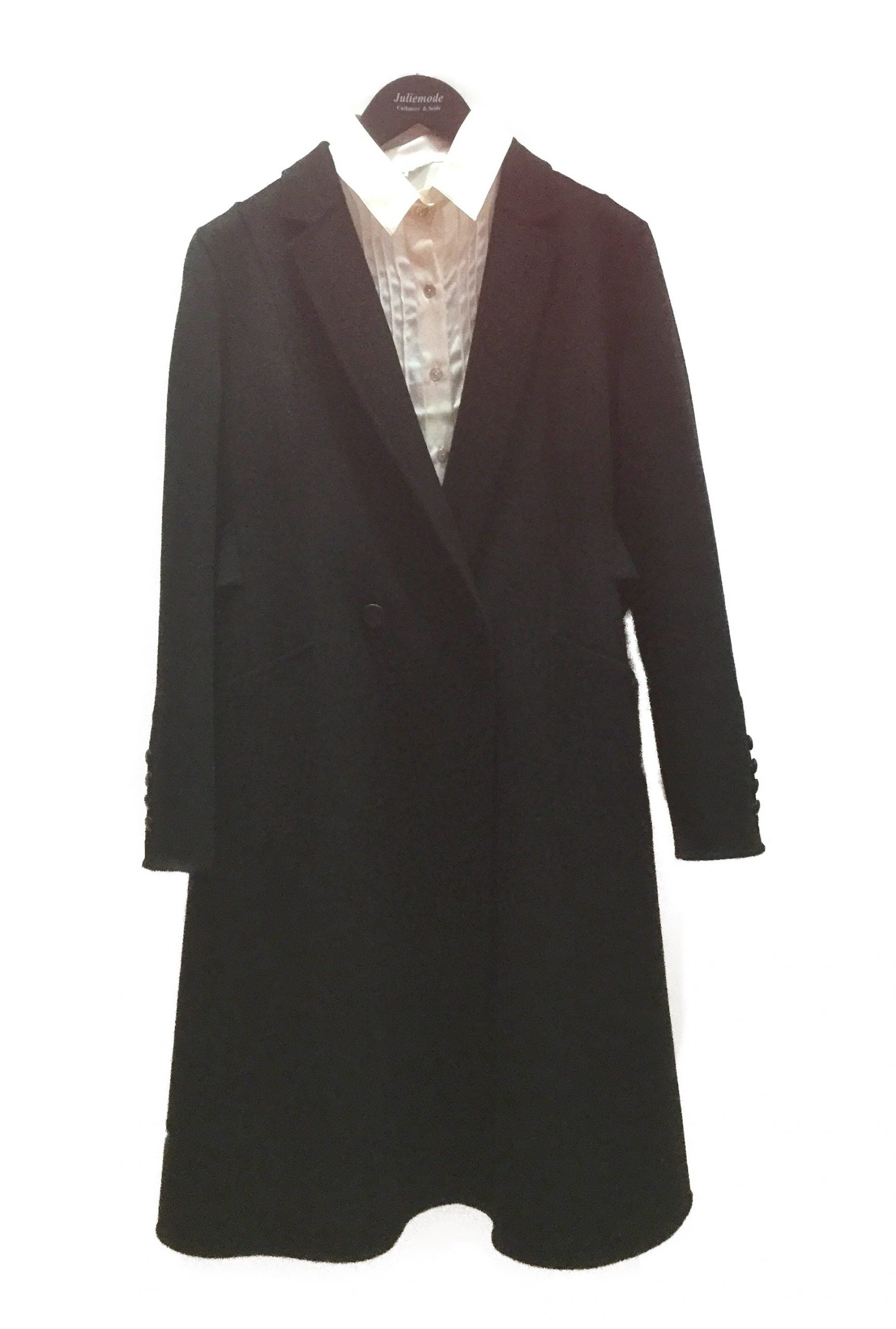 Damenmantel aus Wolle-Cashmere